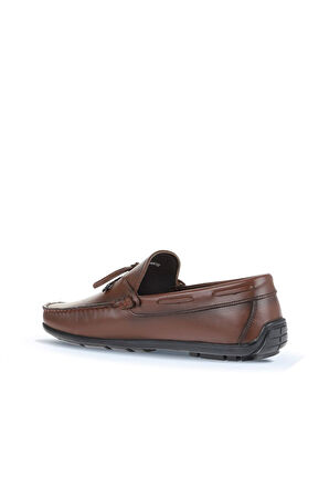 Bueno Shoes Kahverengi Deri Erkek Loafer 21ma214