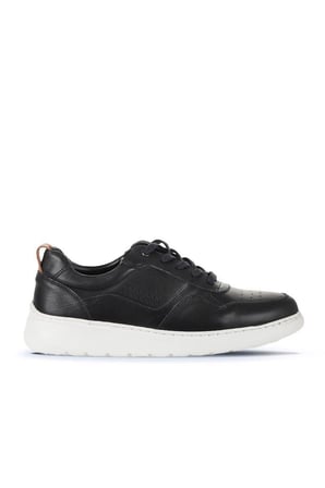 Bueno Shoes Siyah Deri Erkek Spor Ayakkabı 21ma017