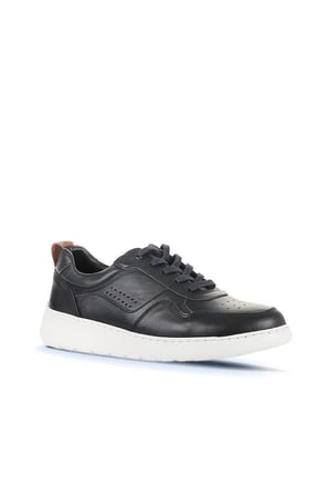 Bueno Shoes Siyah Deri Erkek Spor Ayakkabı 21ma017