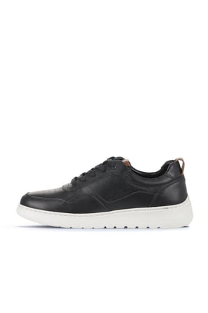 Bueno Shoes Siyah Deri Erkek Spor Ayakkabı 21ma017