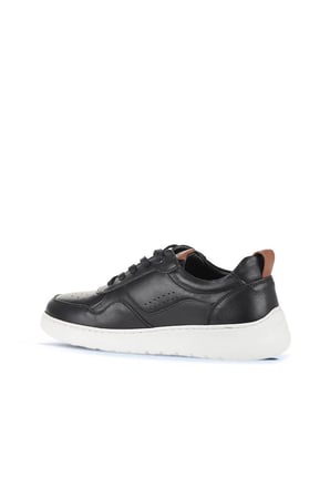 Bueno Shoes Siyah Deri Erkek Spor Ayakkabı 21ma017