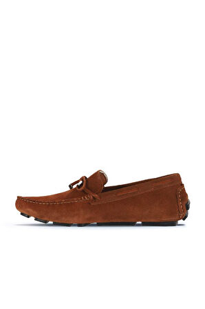 Bueno Shoes Taba Süet Erkek Loafer 21ma01