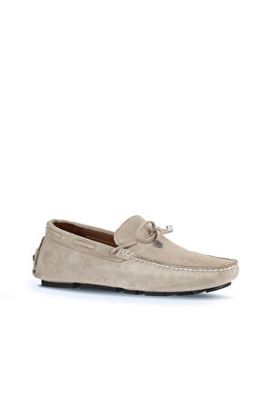 Bueno Shoes Bej Süet Erkek Loafer 21ma01