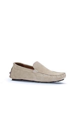 Bueno Shoes Bej Süet Erkek Loafer 21ma03