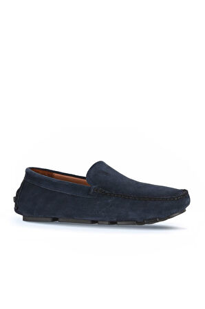 Bueno Shoes Lacivert Süet Erkek Loafer 21ma03