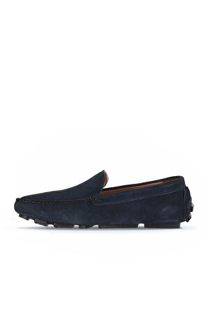 Bueno Shoes Lacivert Süet Erkek Loafer 21ma03