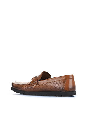 Bueno Shoes Taba Deri Erkek Loafer 21ma96