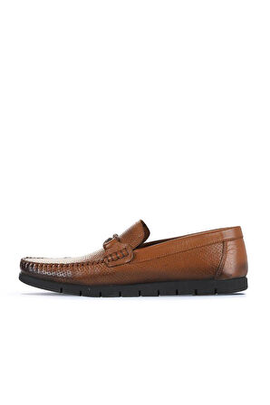 Bueno Shoes Taba Deri Erkek Loafer 21ma96