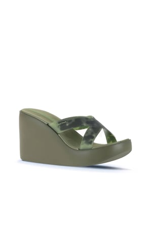 Yeşil Ip Ipanema High Fashion Slide Kadın