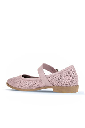 Bueno Shoes Pembe Deri Kadın Babet 01wa9201