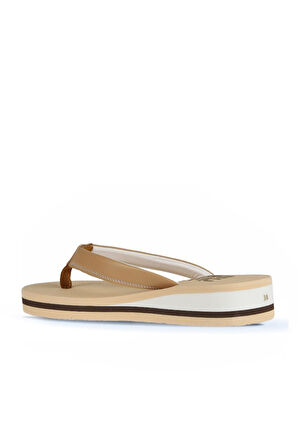 Bueno Shoes Taba Soft Mat Kadın Parmak Arası Terlik 26wt202135