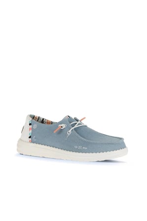 LIGHT DENIM HD Hey Dude Wally Coastline Kadın Ayakkabı