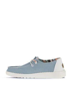 LIGHT DENIM HD Hey Dude Wally Coastline Kadın Ayakkabı