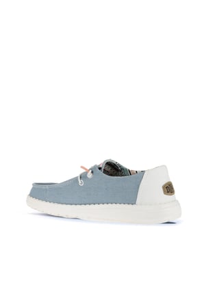 LIGHT DENIM HD Hey Dude Wally Coastline Kadın Ayakkabı