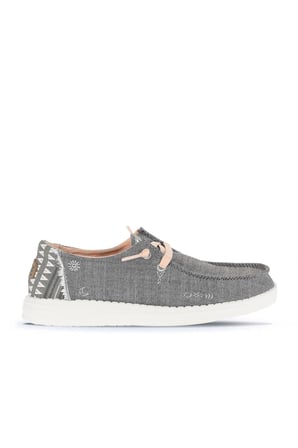 GREY HD Hey Dude Wally Coastline Kadın Ayakkabı