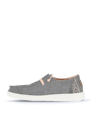 GREY HD Hey Dude Wally Coastline Kadın Ayakkabı