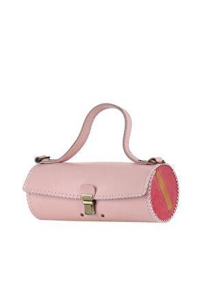 Bueno Shoes Pembe Deri Kadın Deri El Çantası 01wba7904