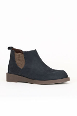 Bueno Shoes Gri Nubuk Kadın Düz Bot 01wd2201