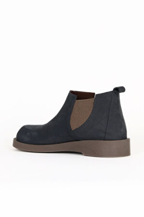 Bueno Shoes Gri Nubuk Kadın Düz Bot 01wd2201