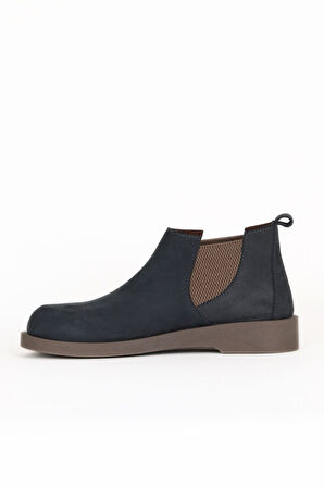 Bueno Shoes Gri Nubuk Kadın Düz Bot 01wd2201