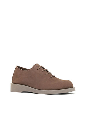 Bueno Shoes Kahverengi Nubuk Kadın Klasik Ayakkabı 01wd2203
