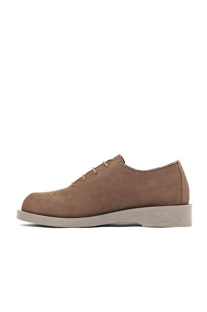Bueno Shoes Kahverengi Nubuk Kadın Klasik Ayakkabı 01wd2203