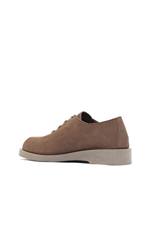 Bueno Shoes Kahverengi Nubuk Kadın Klasik Ayakkabı 01wd2203