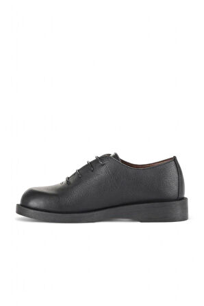 Bueno Shoes Siyah Deri Kadın Klasik Ayakkabı 01wd2203