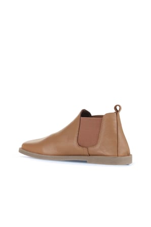 Bueno Shoes Kahverengi Deri Kadın Düz Bot 01wd4208