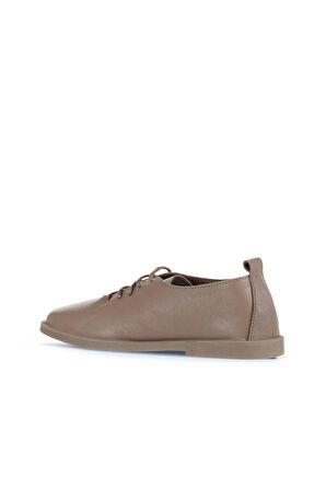 Bueno Shoes Gri Deri Kadın Günlük Ayakkabı 01wd4205