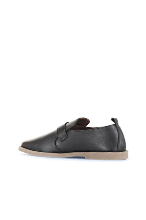 Bueno Shoes Siyah Deri Kadın Klasik Ayakkabı 01wd4202