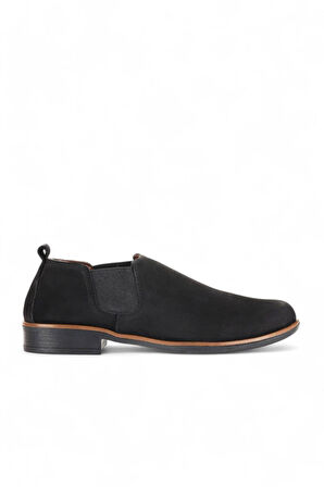 Bueno Shoes Siyah Nubuk Kadın Düz Bot 01wd3809