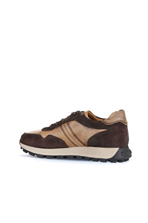 Bueno Shoes Kahverengi Süet-vizon Silver Deri Erkek Spor Ayakkabı 07ma1303e2224