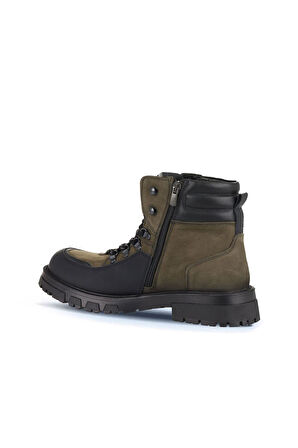 Bueno Shoes Siyah Mat-haki Dante Erkek Bot 07mb23565263