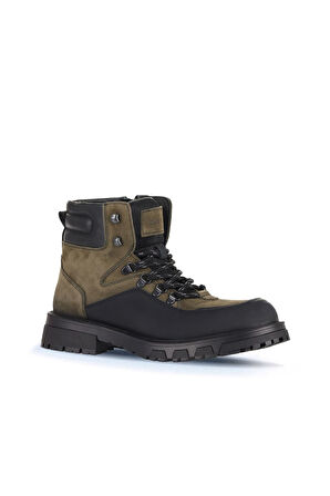 Bueno Shoes Siyah Mat-haki Dante Erkek Bot 07mb23565263