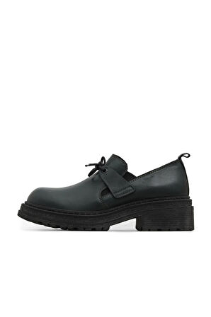 Bueno Shoes Yeşil Deri Kadın Klasik Ayakkabı 01wd2105