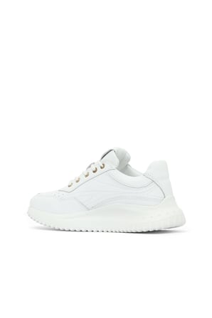 Bueno Shoes Beyaz Deri Kadın Spor Ayakkabı 16wa8153