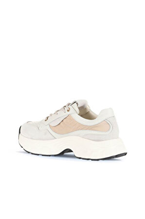 Bueno Shoes Bej Süet-deri Kadın Spor Ayakkabı 16wa8179