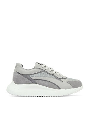 Bueno Shoes Gri Süet-deri Kadın Spor Ayakkabı 16wa8181