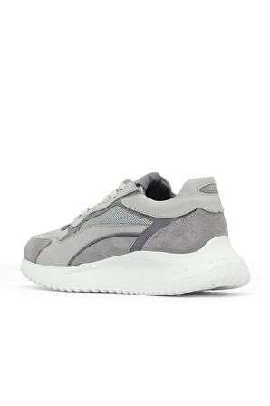 Bueno Shoes Gri Süet-deri Kadın Spor Ayakkabı 16wa8181