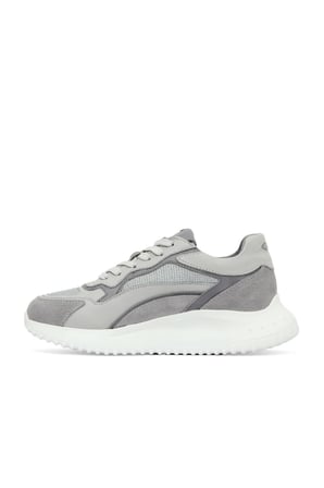 Bueno Shoes Gri Süet-deri Kadın Spor Ayakkabı 16wa8181