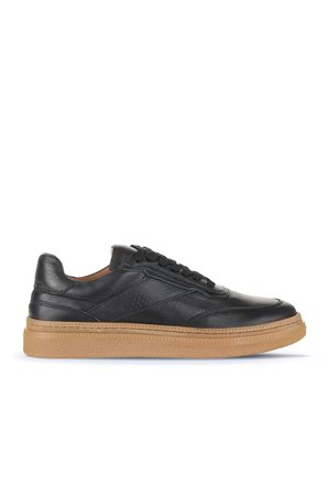 Bueno Shoes Siyah Deri Kadın Spor Ayakkabı 16wa8192