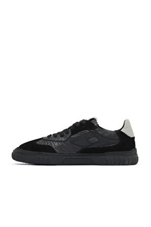 Bueno Shoes Siyah Süet-paraşüt Erkek Spor Ayakkabı 16ma8158