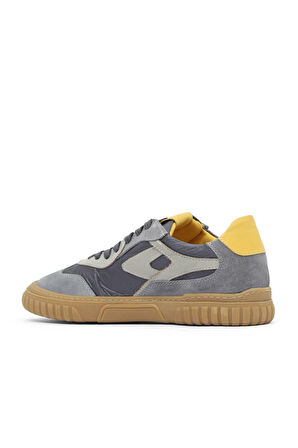 Bueno Shoes Gri Süet-paraşüt Erkek Spor Ayakkabı 16ma8158