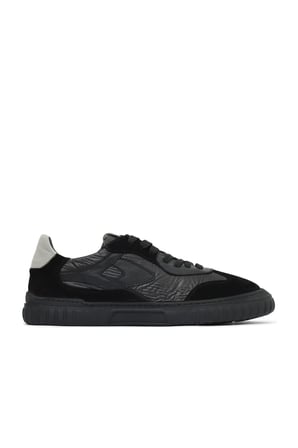 Bueno Shoes Siyah Süet-paraşüt Erkek Spor Ayakkabı 16ma8158