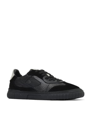 Bueno Shoes Siyah Süet-paraşüt Erkek Spor Ayakkabı 16ma8158