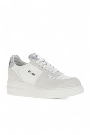 Bueno Shoes Beyaz Multi Deri Kadın Spor Ayakkabı 16wa8198