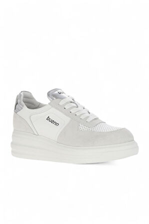 Bueno Shoes Beyaz Multi Deri Kadın Spor Ayakkabı 16wa8198