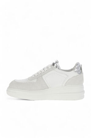 Bueno Shoes Beyaz Multi Deri Kadın Spor Ayakkabı 16wa8198