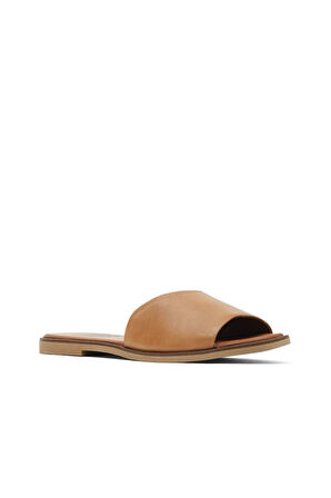 Bueno Shoes Tarçın Deri Kadın Düz Terlik 01wa5701